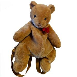 Vintage 90’s Y2K Teddy Bear Backpack Candy Rave Raver Kid Bag Purse